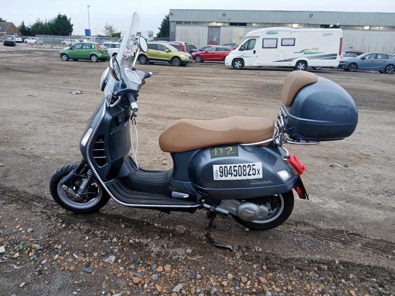 2018 PIAGGIO VESPA GTS 300 ABS  for sale at Copart PETERLEE