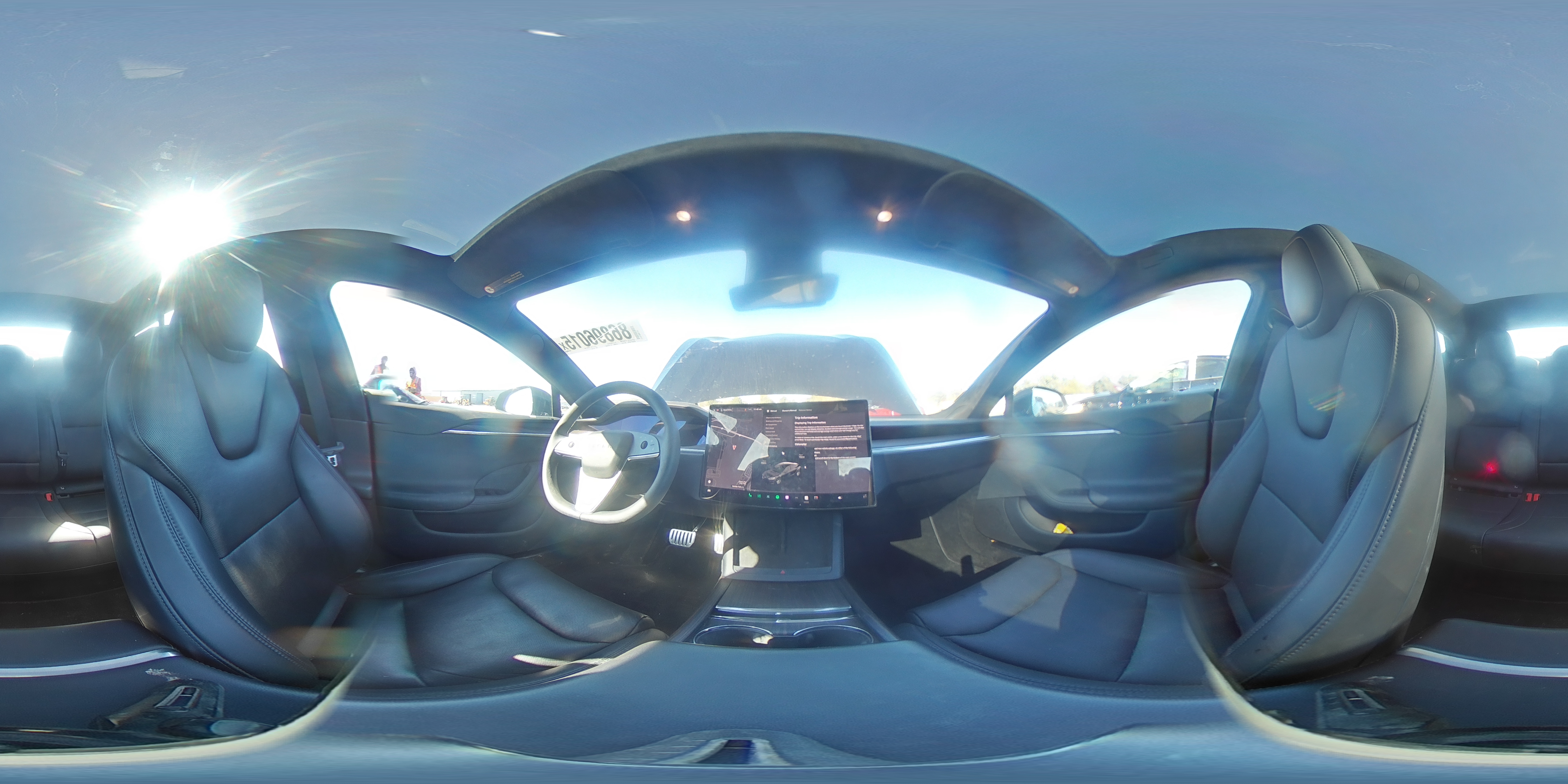 2023 Tesla Model S VIN: 5YJSA1E52PF525704 Lot: 86896015