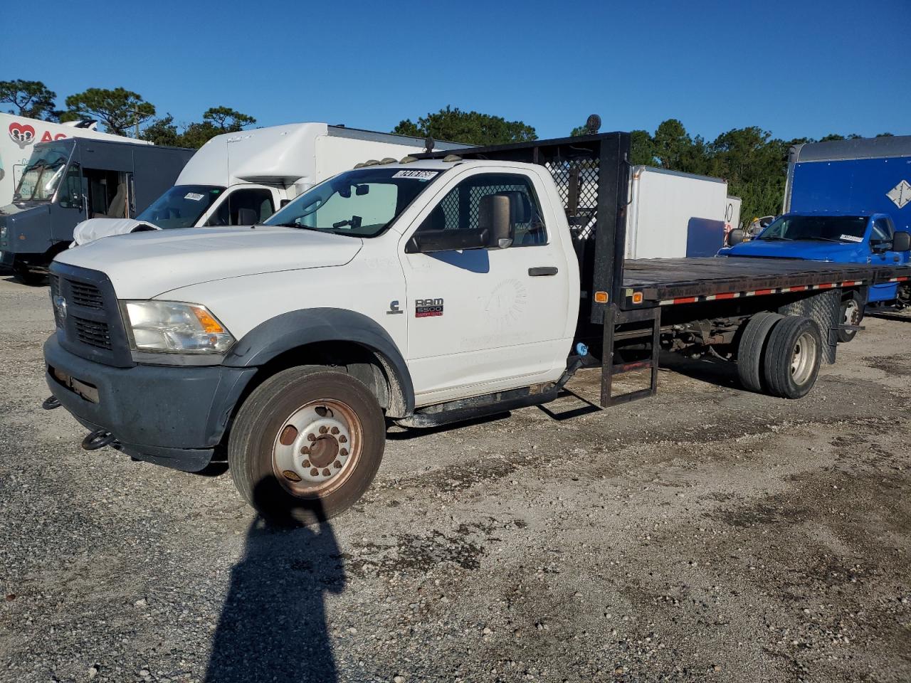 2012 Dodge Ram 5500 Hd Flatbed Truck