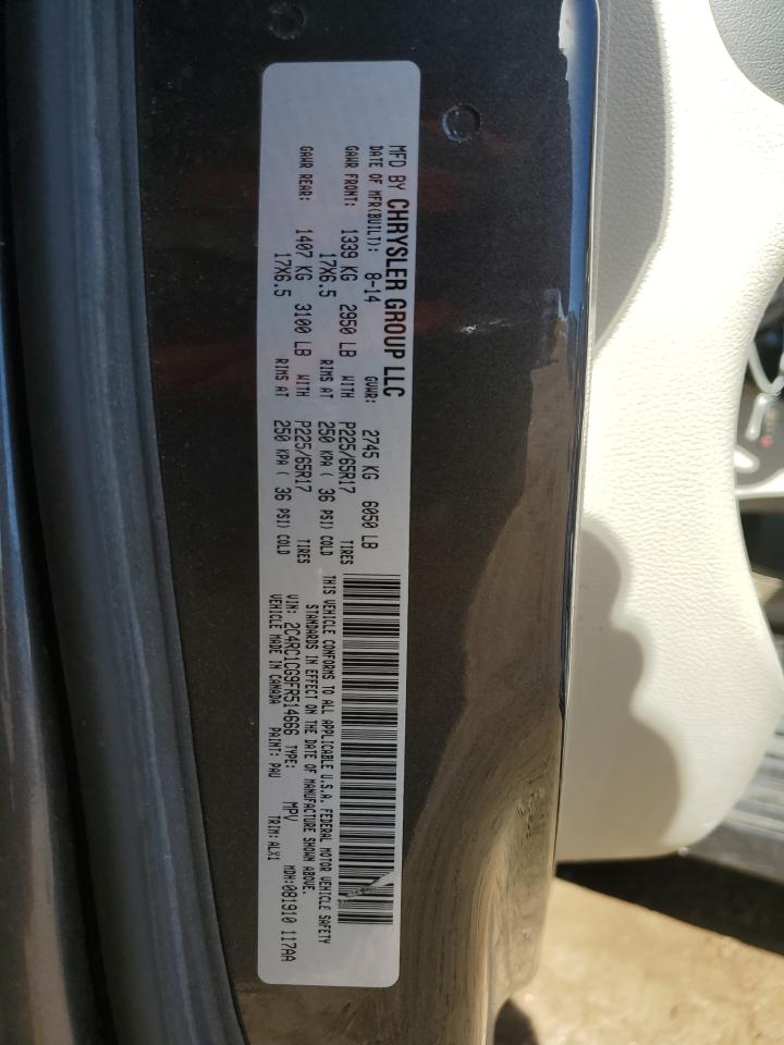 2015 Chrysler Town & Country Touring L VIN: 2C4RC1CG9FR514666 Lot: 90069905