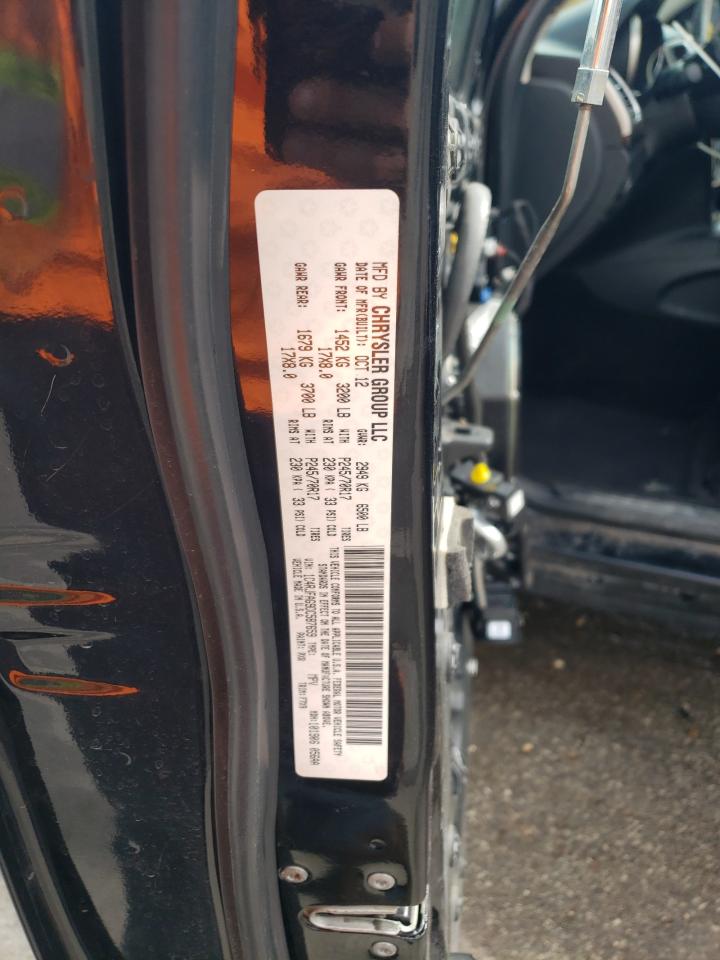 2013 Jeep Grand Cherokee Laredo VIN: 1C4RJFAG9DC587659 Lot: 85188585