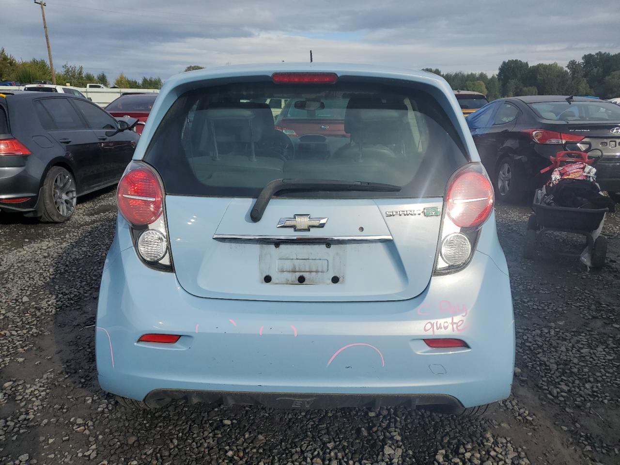 2015 Chevrolet Spark Ev 2Lt VIN: KL8CL6S00FC728518 Lot: 81975305