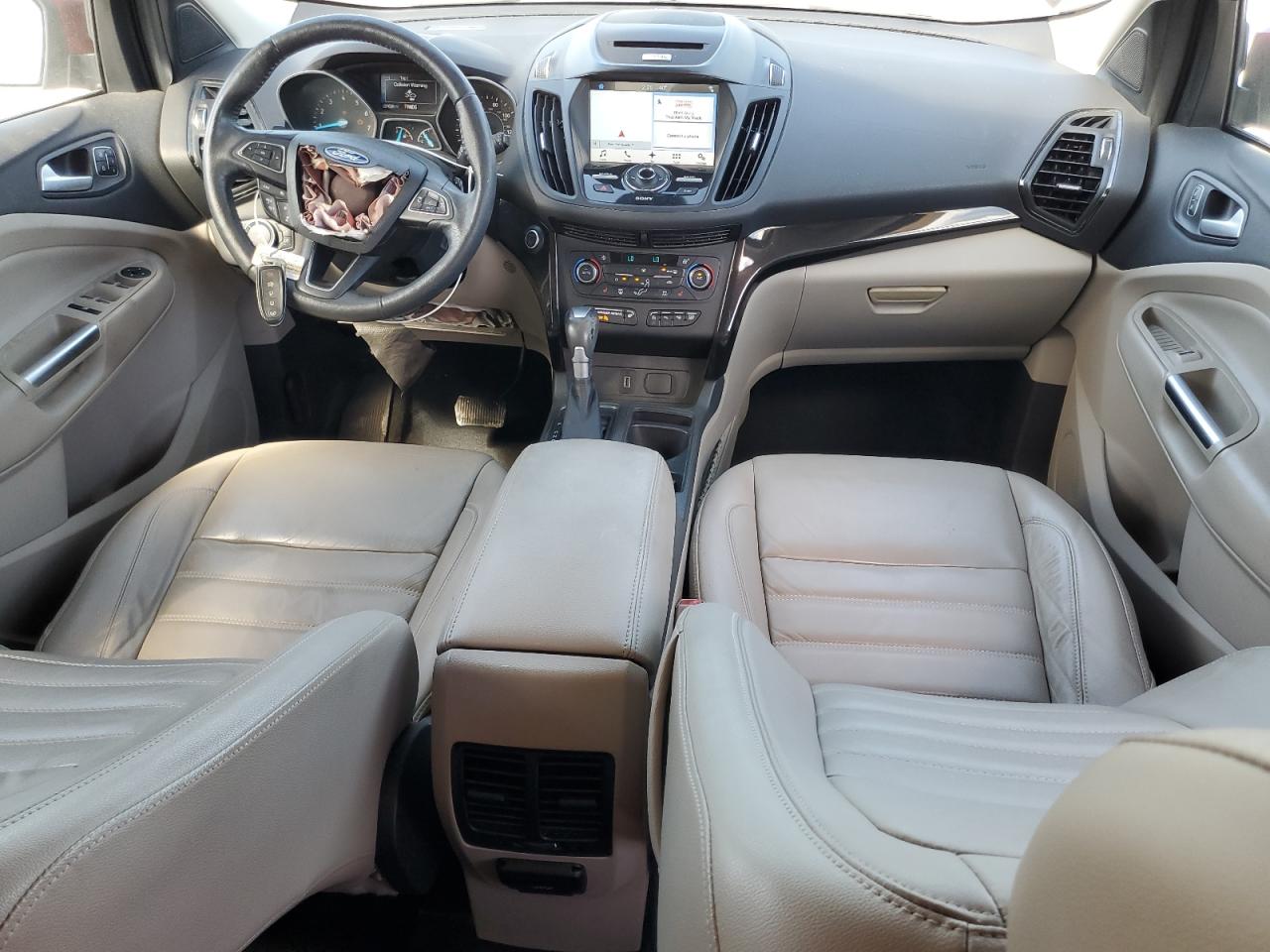 2017 Ford Escape Titanium VIN: 1FMCU0J96HUB73813 Lot: 85735595