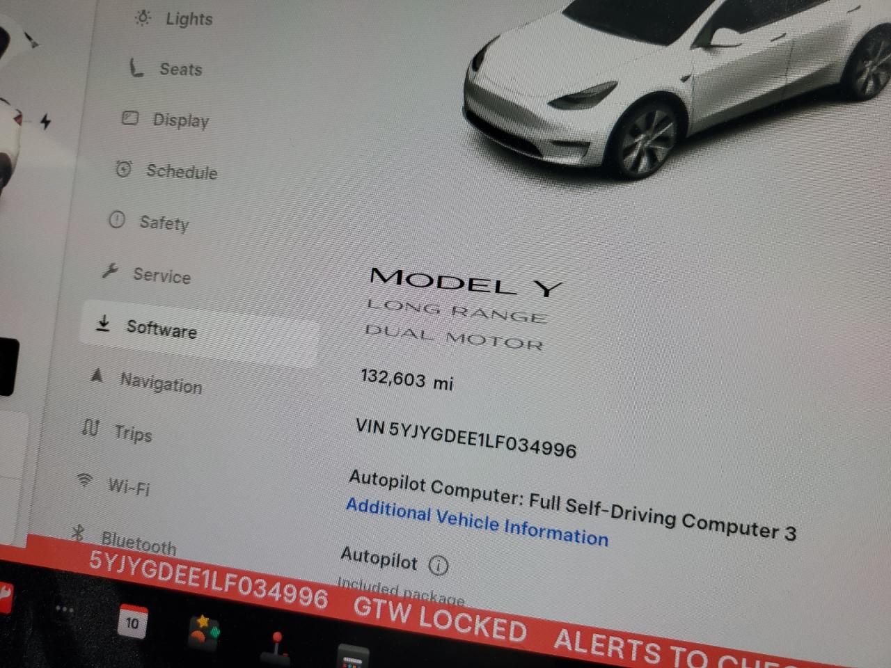 2020 Tesla Model Y VIN: 5YJYGDEE1LF034996 Lot: 86074085