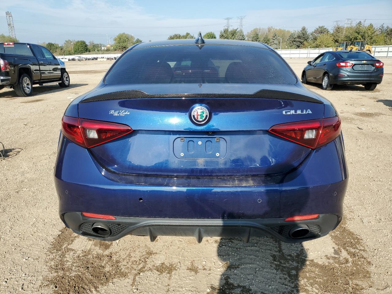 2018 Alfa Romeo Giulia Ti VIN: ZARFAECN4J7594151 Lot: 86657035