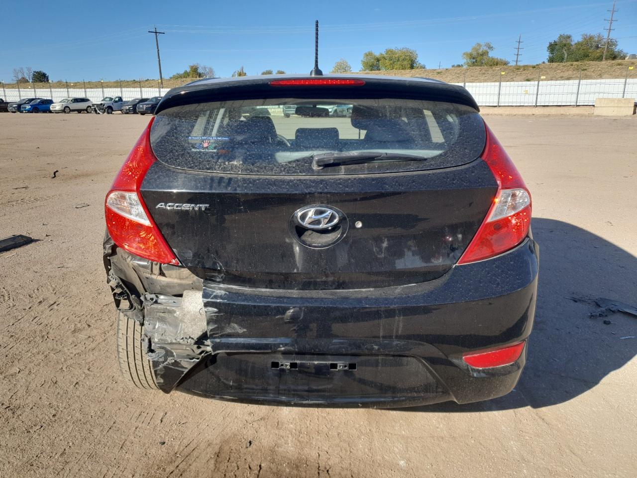 2013 Hyundai Accent Gls VIN: KMHCU5AE5DU106222 Lot: 82782075