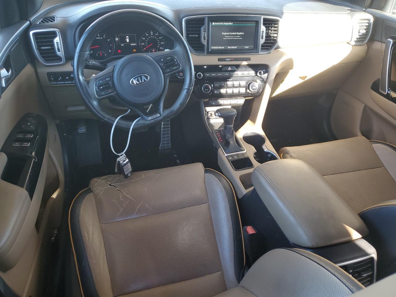2017 Kia Sportage Sx VIN: KNDPR3A67H7180752 Lot: 86501845