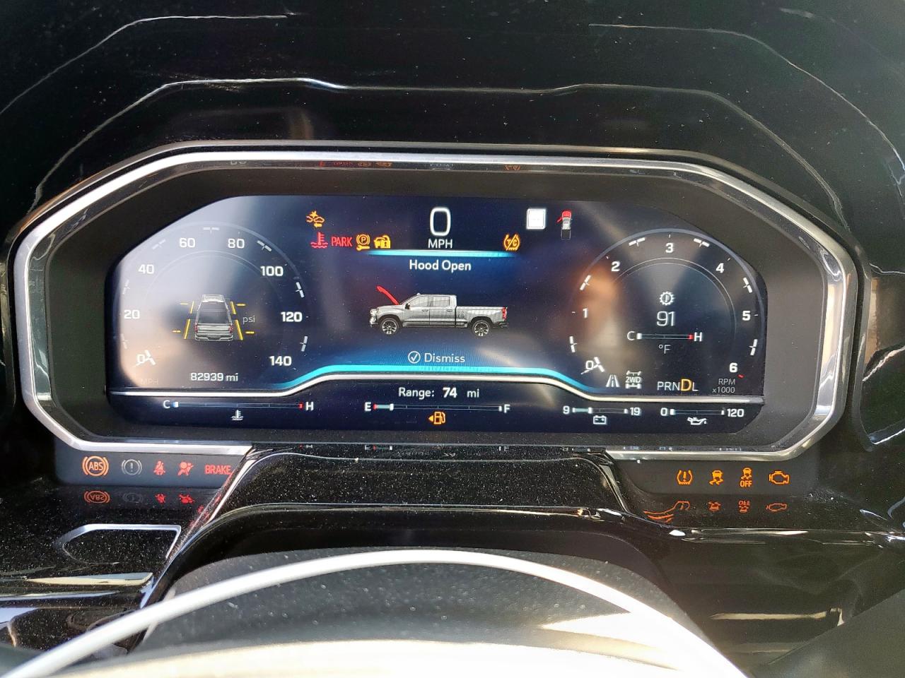 2022 Chevrolet Silverado K1500 Rst VIN: 2GCUDEED2N1518296 Lot: 82461885