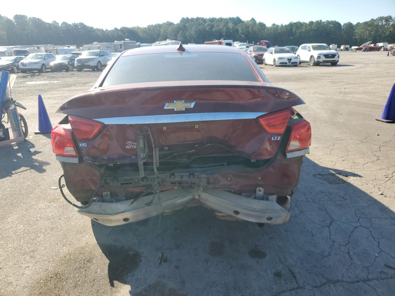 2016 Chevrolet Impala Ltz VIN: 2G1145S39G9174624 Lot: 82321985