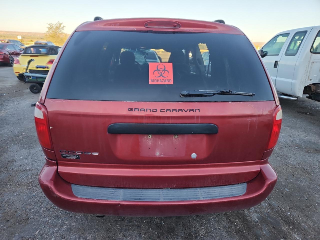 2007 Dodge Grand Caravan Se VIN: 1D4GP24R47B185122 Lot: 85011555
