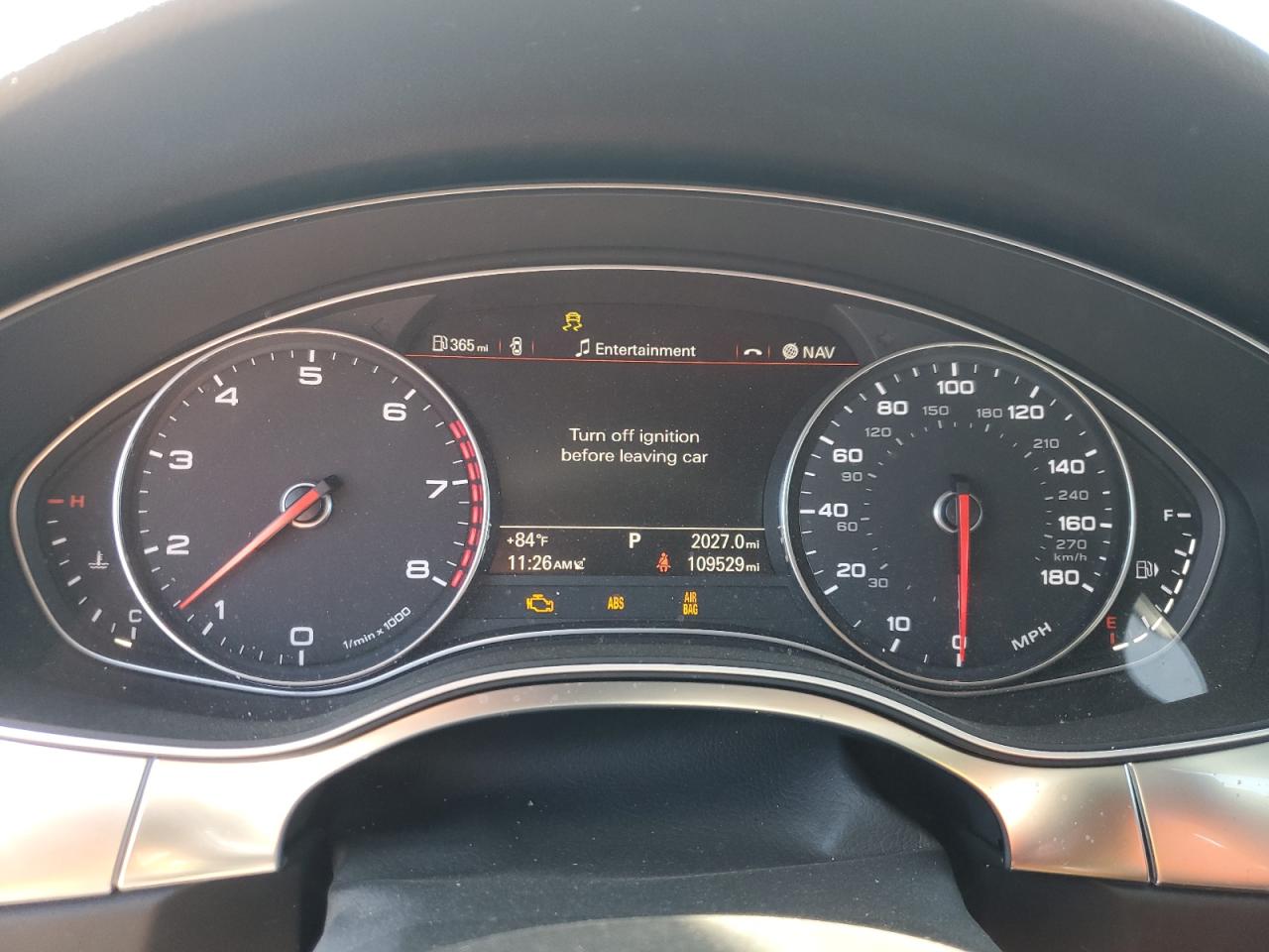 2014 Audi A6 Premium Plus VIN: WAUFGAFCXEN118500 Lot: 85397505