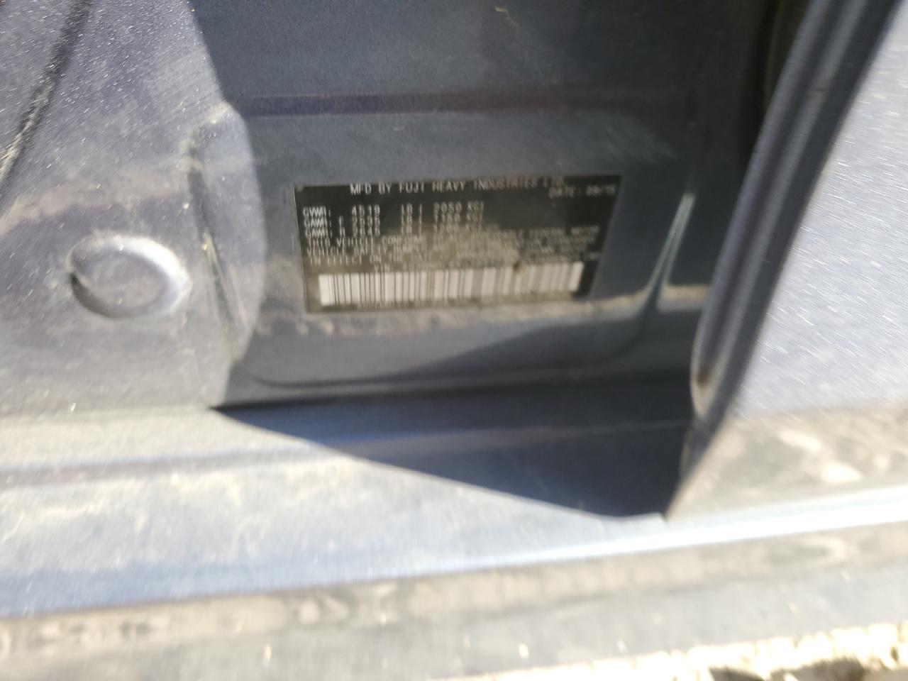 2016 Subaru Legacy 2.5I Premium VIN: 4S3BNBC6XG3011232 Lot: 90027955