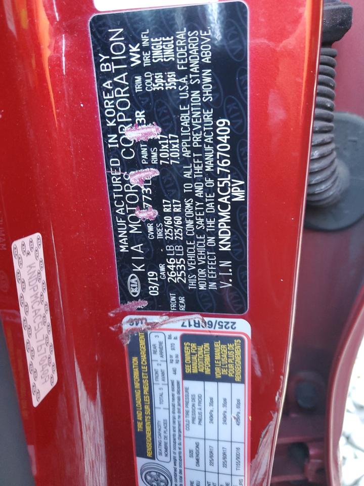 2020 Kia Sportage Lx VIN: KNDPMCAC5L7670409 Lot: 82362955