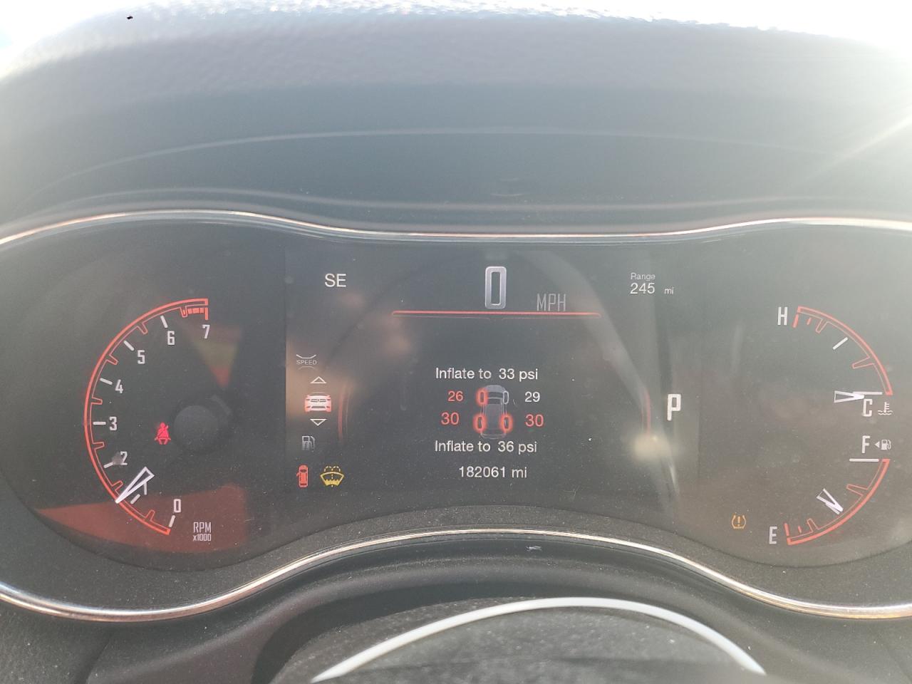 2017 Dodge Durango Gt VIN: 1C4RDHDG6HC736856 Lot: 80807535