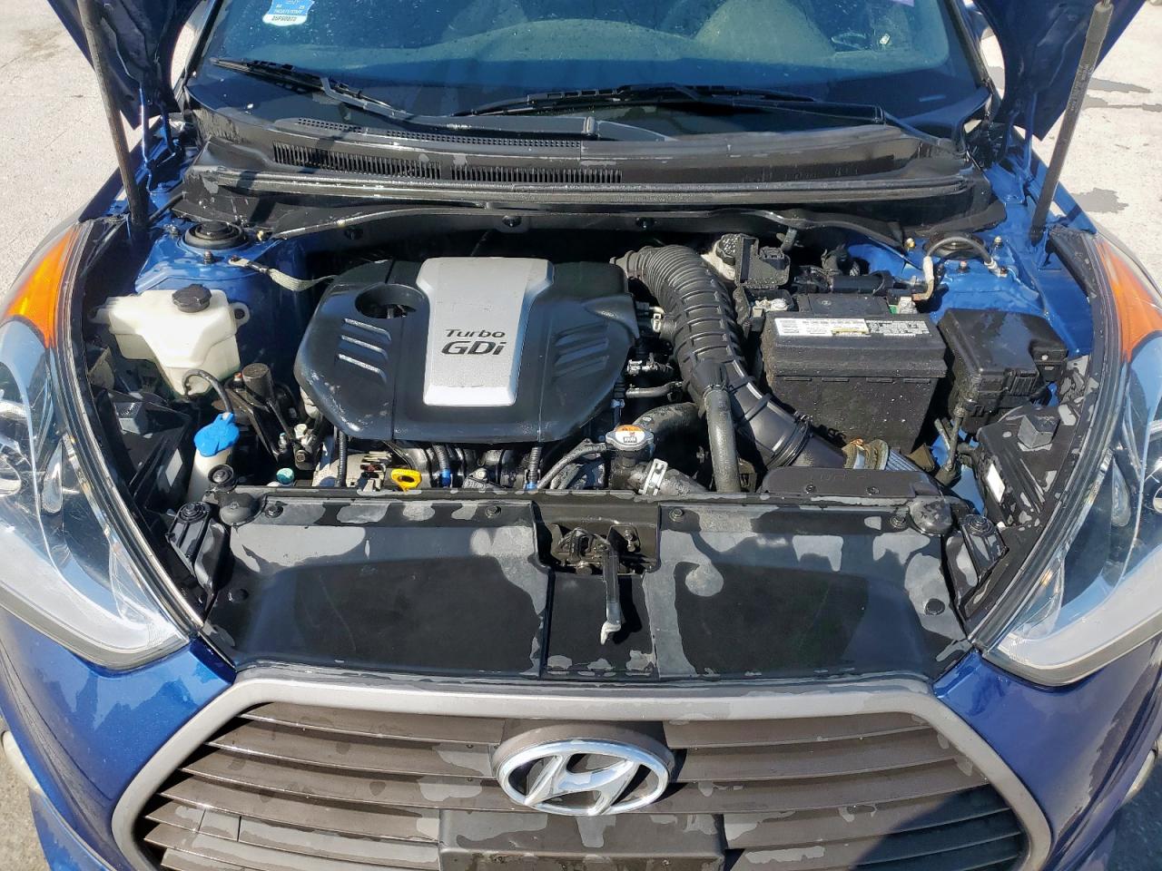 2016 Hyundai Veloster Turbo VIN: KMHTC6AE5GU302531 Lot: 85551455