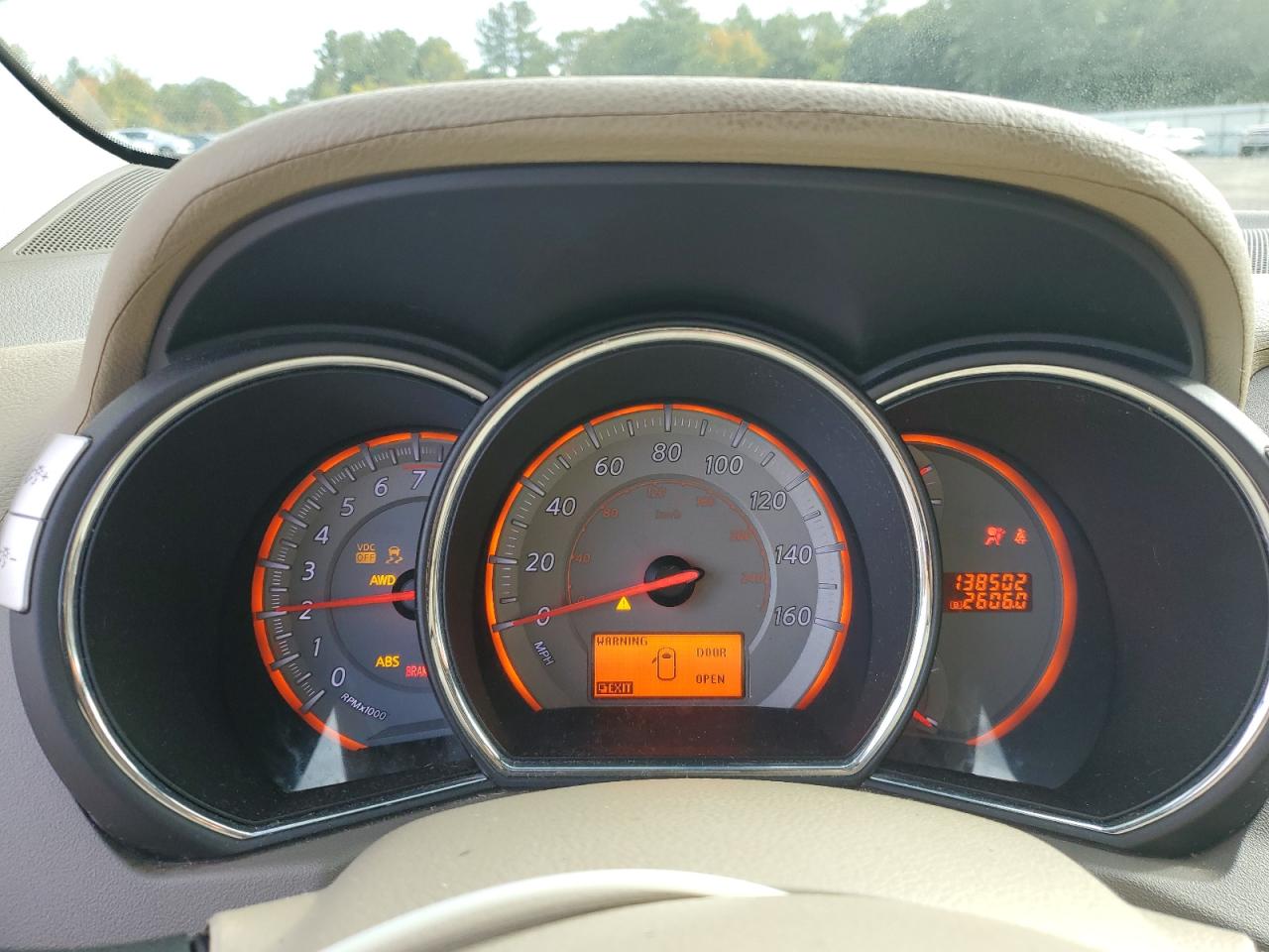 2009 Nissan Murano S VIN: JN8AZ18W69W138732 Lot: 85480725