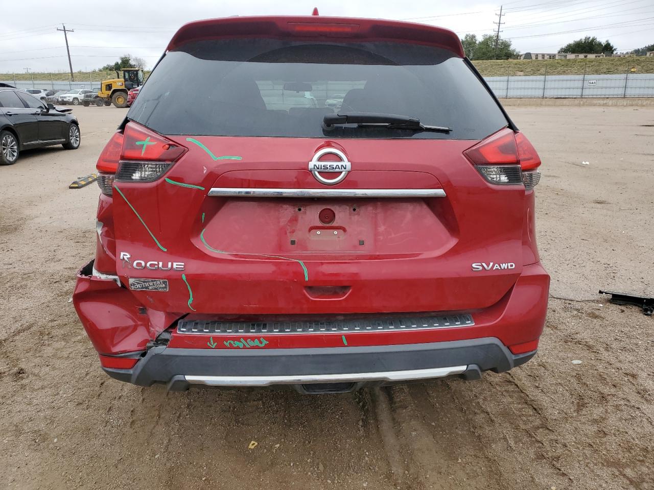 2017 Nissan Rogue Sv VIN: 5N1AT2MV7HC806095 Lot: 85137465