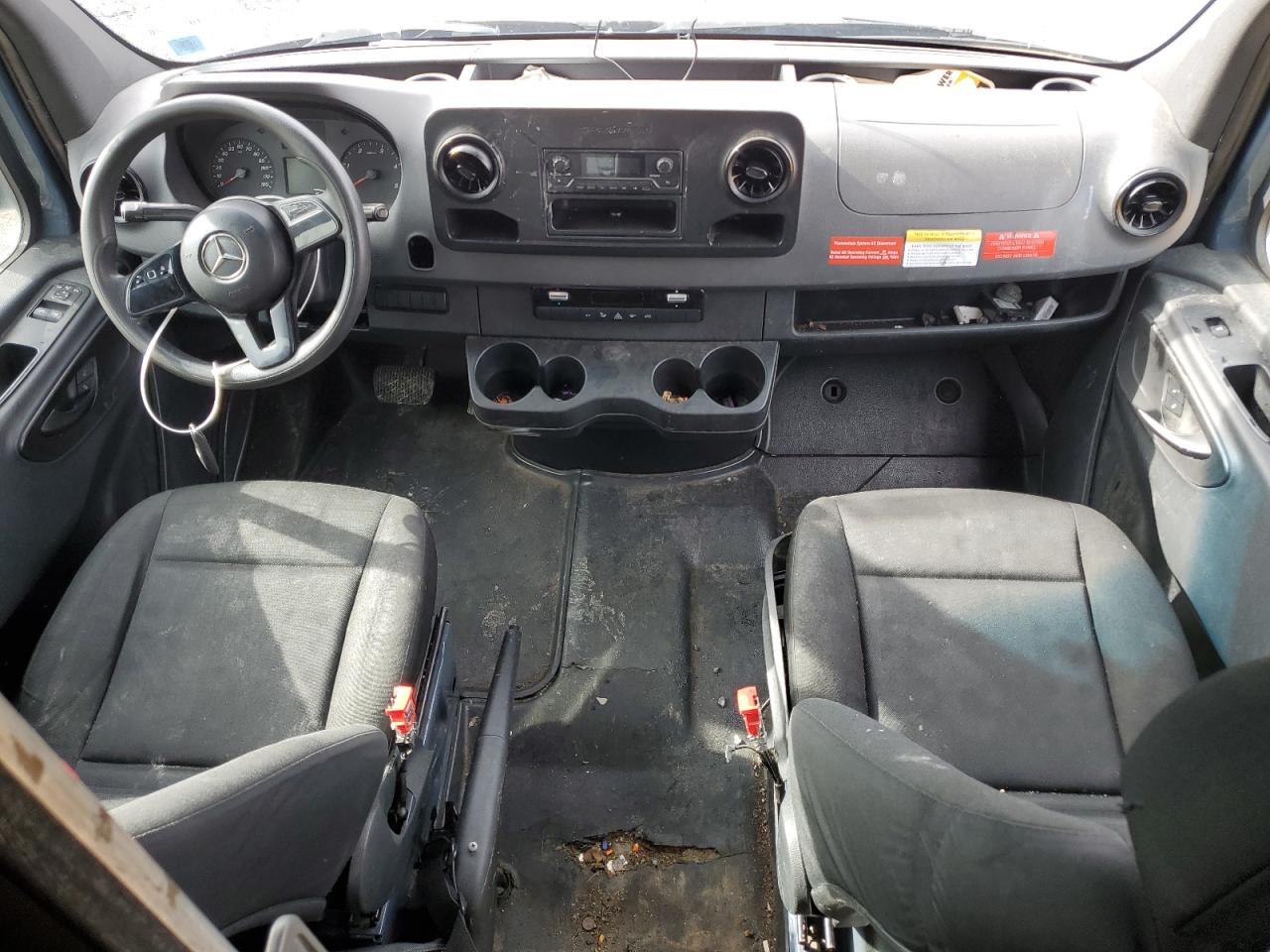 2019 Mercedes Benz Sprinter Delivery Van VIN: WD4PF1CDXKP133690 Lot: 89668025