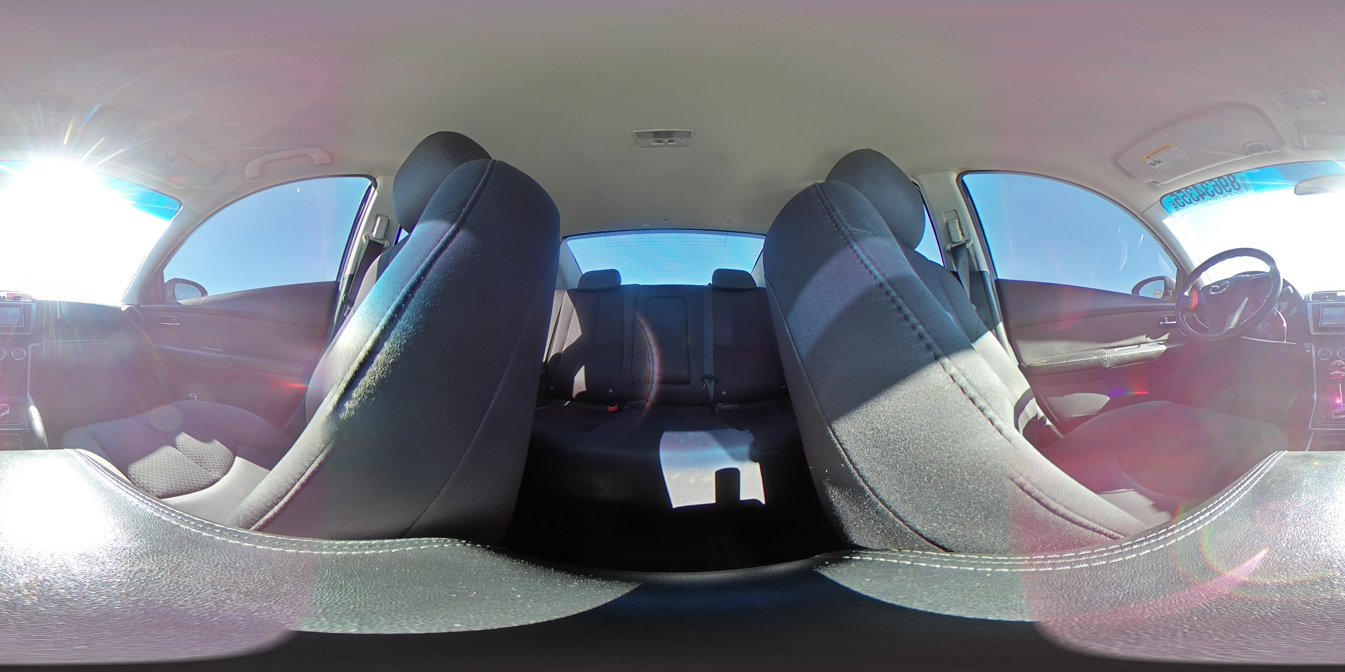 2012 Mazda 6 I VIN: 1YVHZ8DH2C5M40570 Lot: 89634355