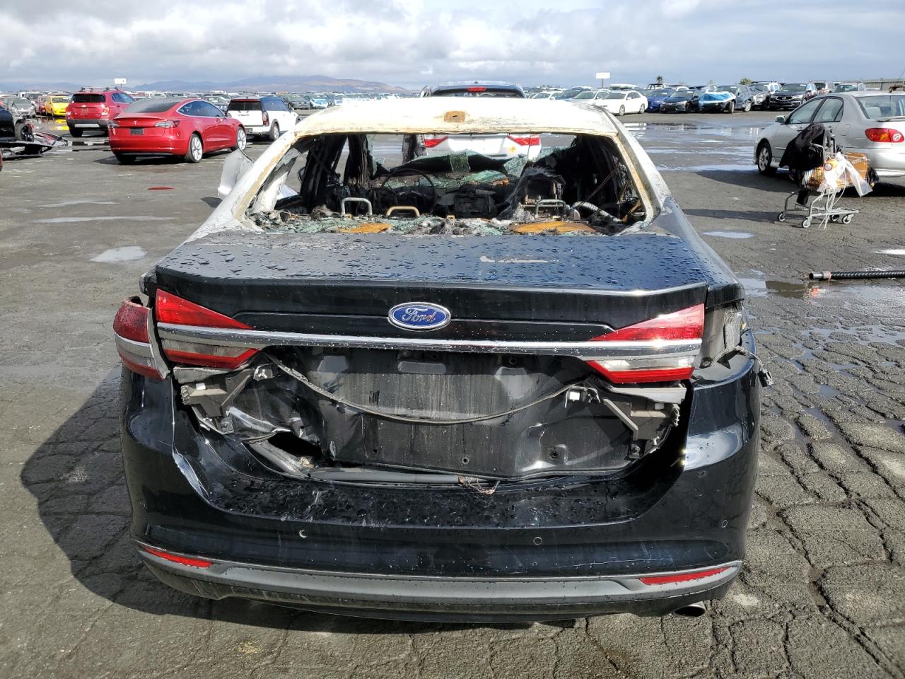 2018 Ford Fusion Se VIN: 3FA6P0HD4JR136720 Lot: 82201275