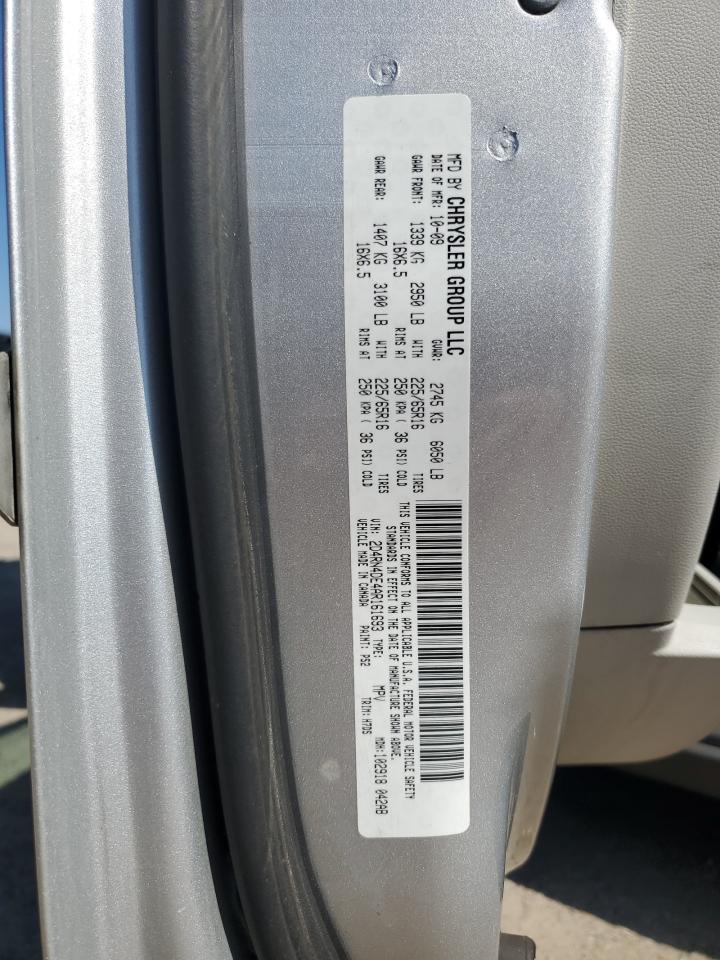 2010 Dodge Grand Caravan Se VIN: 2D4RN4DE4AR161693 Lot: 83836105