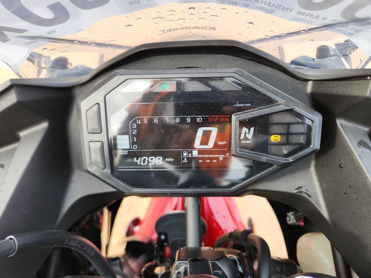 2025 Kawasaki Ex500 VIN: ML5EXGG12SDA45863 Lot: 90578305