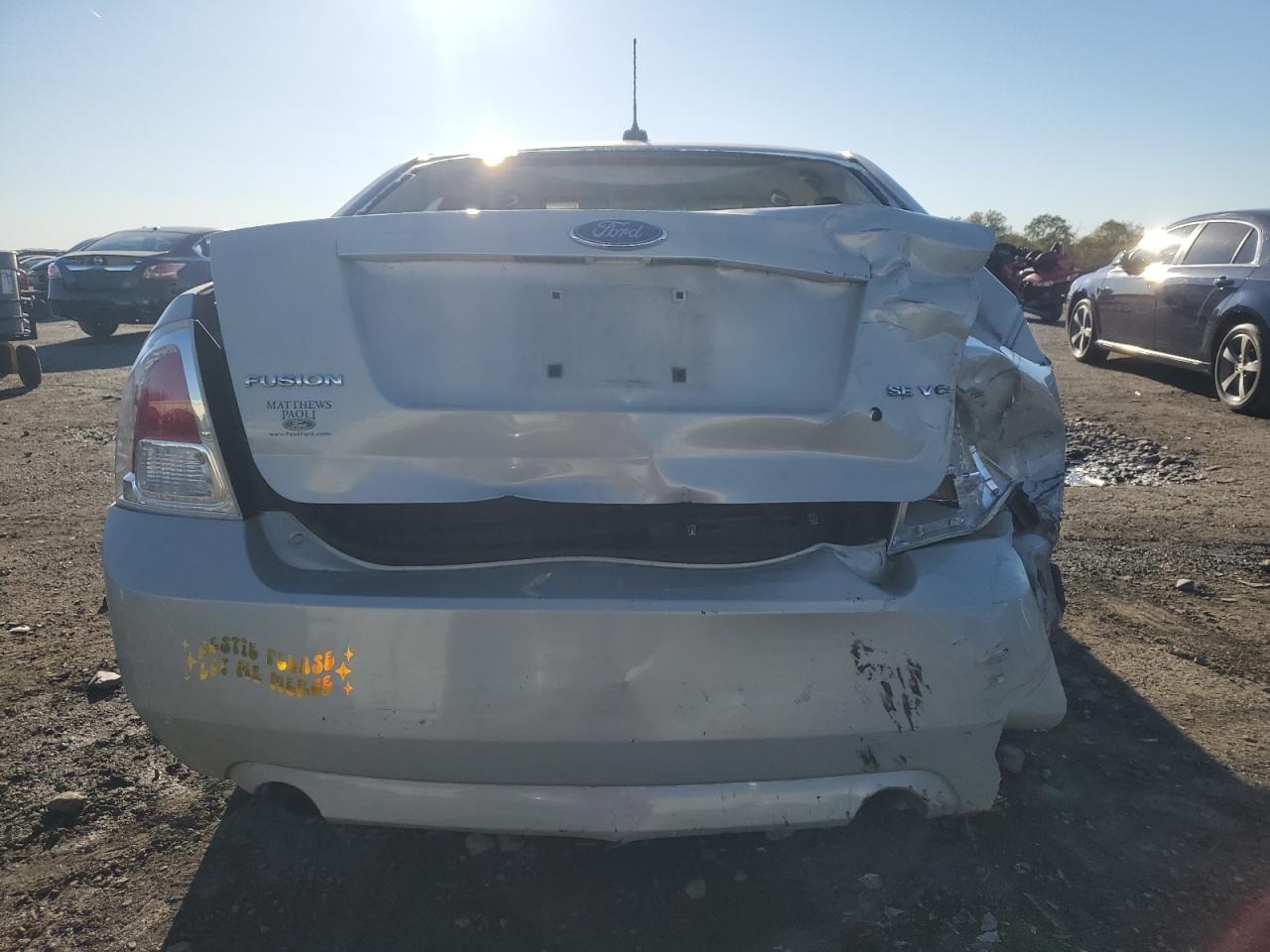 2008 Ford Fusion Se VIN: 3FAHP07Z18R120670 Lot: 86114865