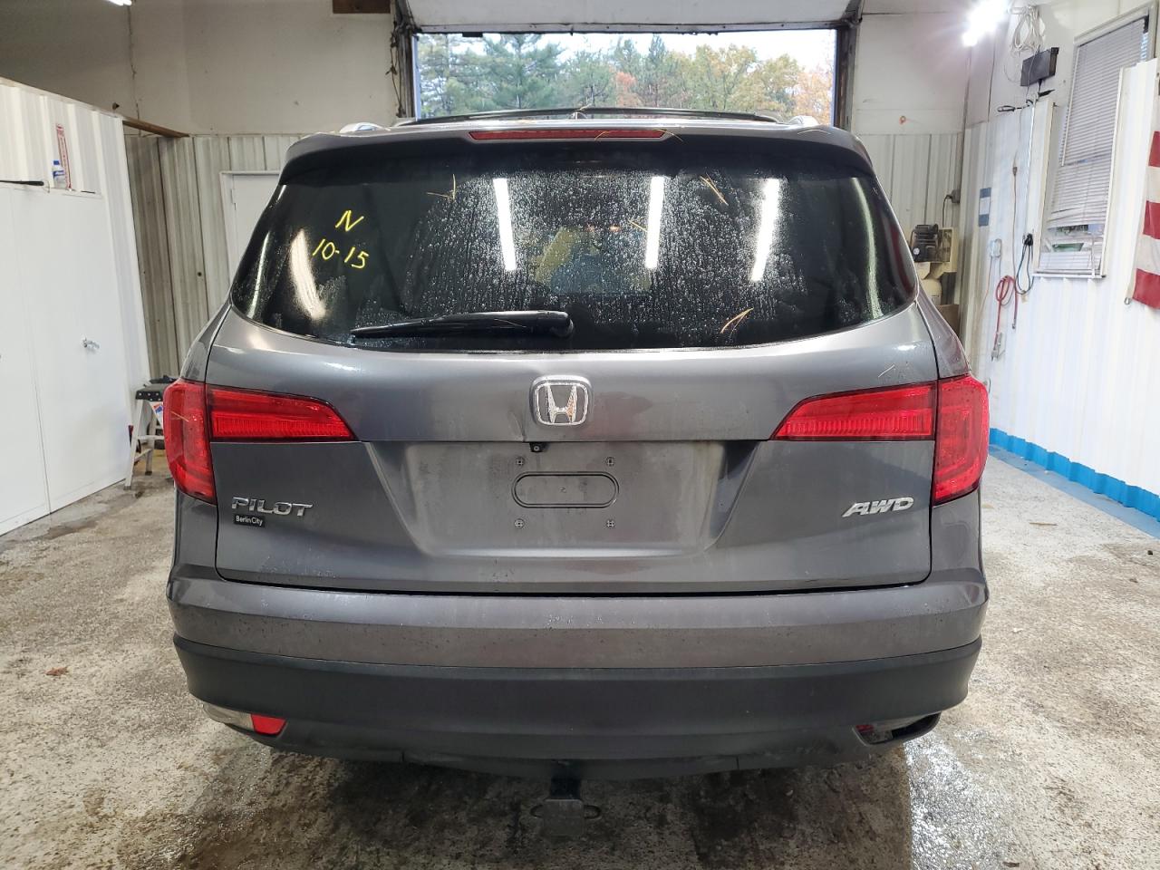 2016 Honda Pilot Exl VIN: 5FNYF6H55GB103172 Lot: 82590915