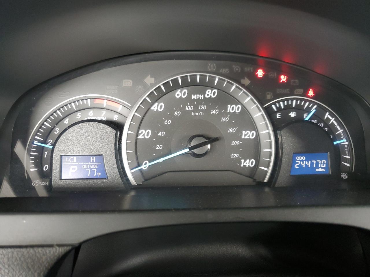 2012 Toyota Camry Base VIN: 4T4BF1FK3CR224657 Lot: 81950955