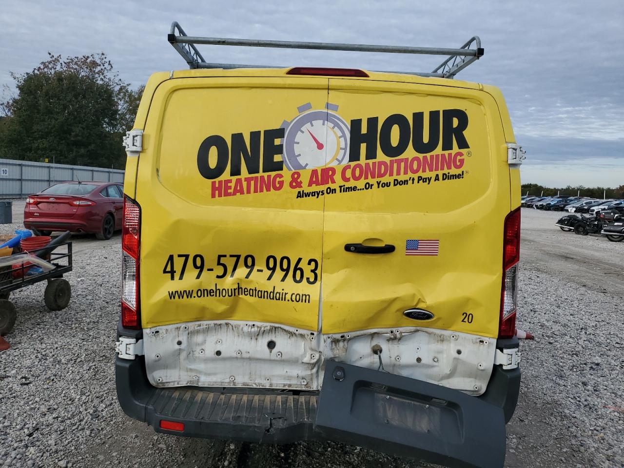 2018 Ford Transit T-250 Delivery Van VIN: 1FTYR1ZM2JKA07820 Lot: 90073255