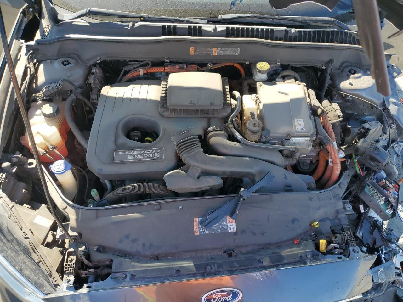 2017 Ford Fusion Se Phev VIN: 3FA6P0PU1HR379879 Lot: 90930315