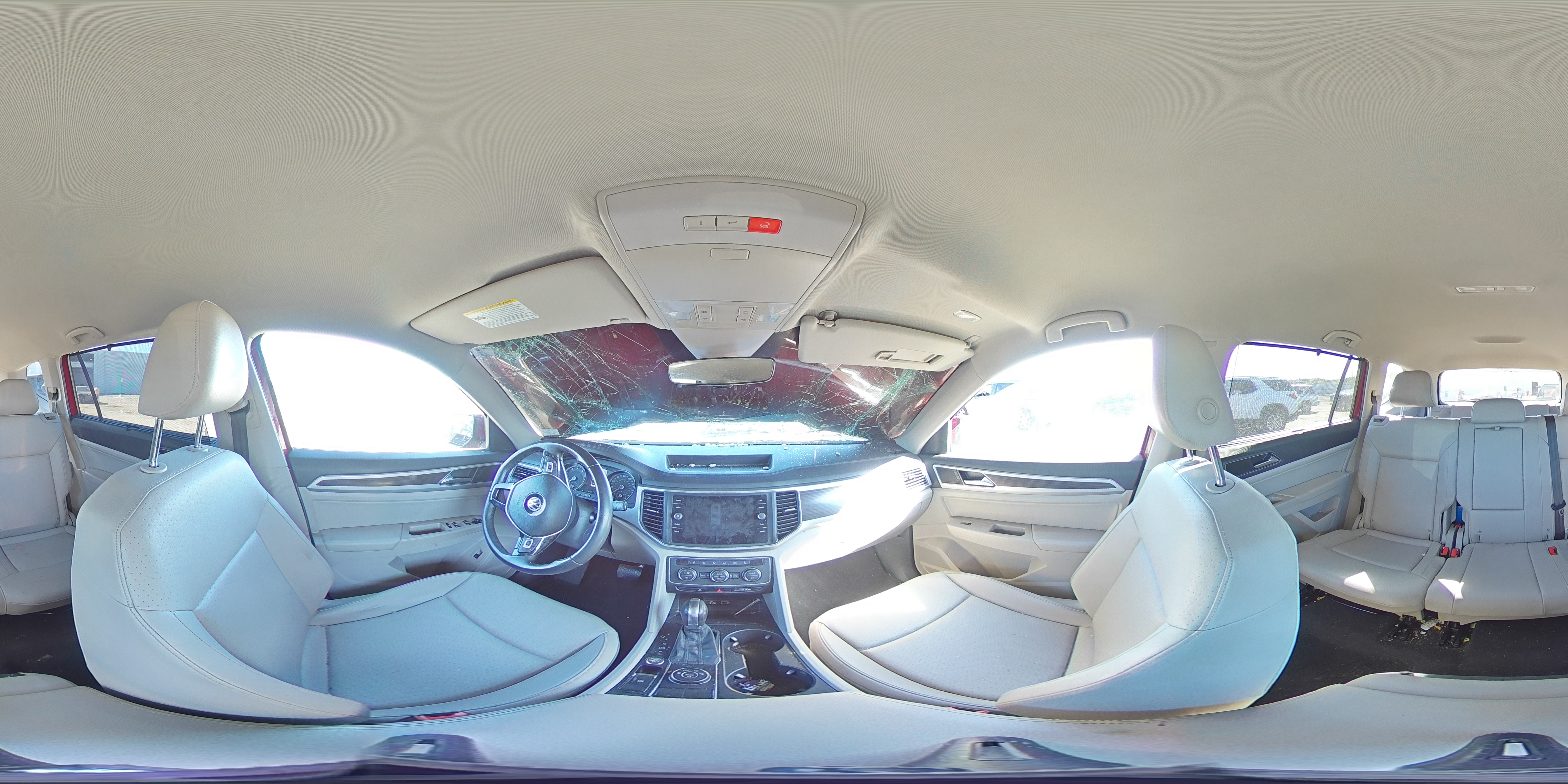 2018 Volkswagen Atlas Se VIN: 1V2LR2CA7JC596211 Lot: 82379395