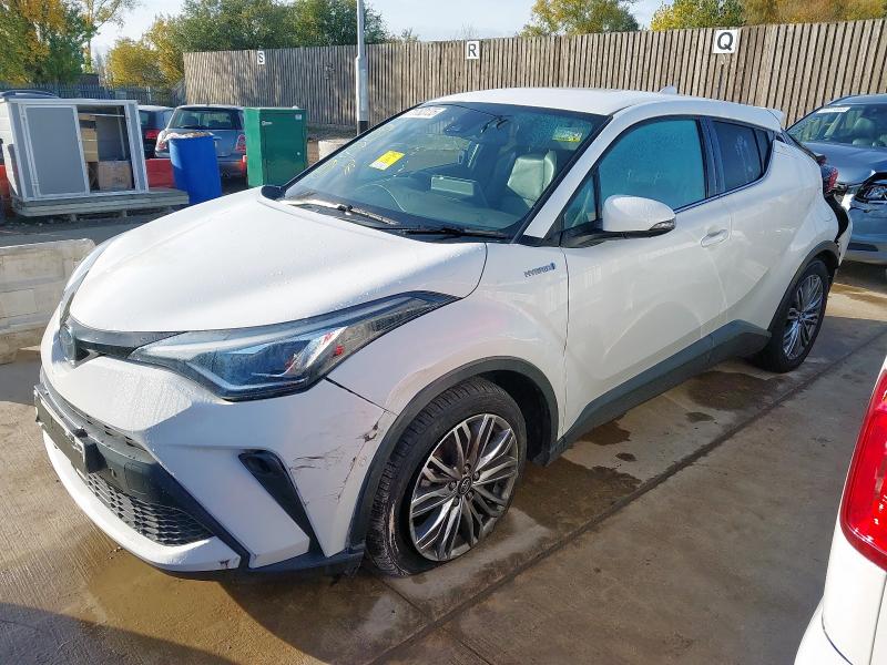 2021 TOYOTA C-HR 1.8 HYBRID EXCEL 5DR CVT for sale at Copart SANDY