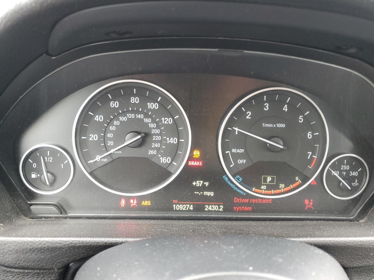 2015 BMW 320 I xDrive VIN: WBA3C3G55FNT51924 Lot: 85297635