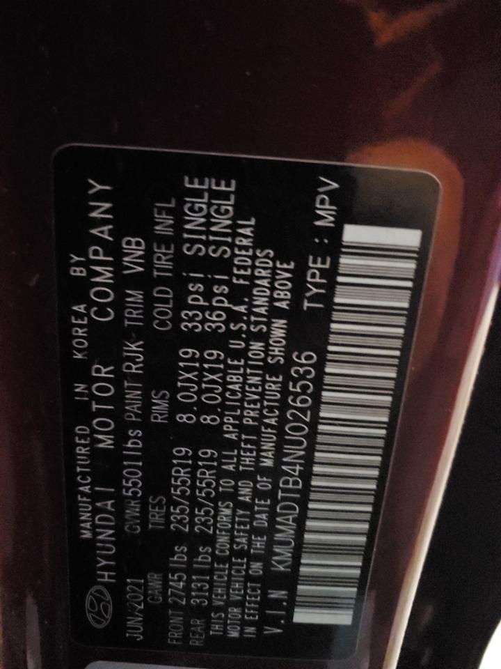 2022 Genesis Gv70 Base VIN: KMUMADTB4NU026536 Lot: 86109645