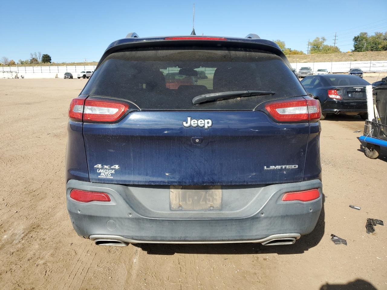 2016 Jeep Cherokee Limited VIN: 1C4PJMDSXGW103478 Lot: 86704355