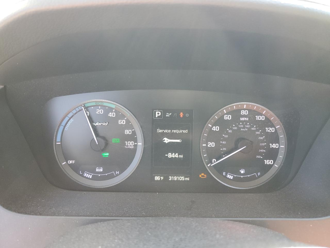 2017 Hyundai Sonata Hybrid VIN: KMHE24L10HA058350 Lot: 84970435