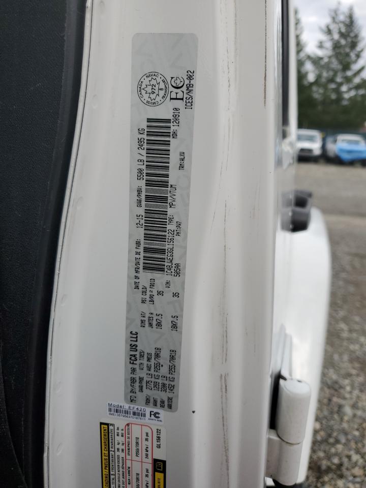 2016 Jeep Wrangler Unlimited Sahara VIN: 1C4BJWEG3GL156122 Lot: 86220365