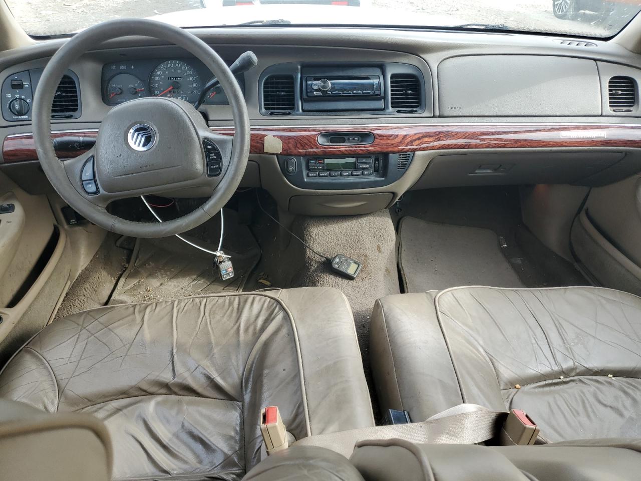 2001 Mercury Grand Marquis Ls VIN: 2MEFM75W01X705256 Lot: 89907225