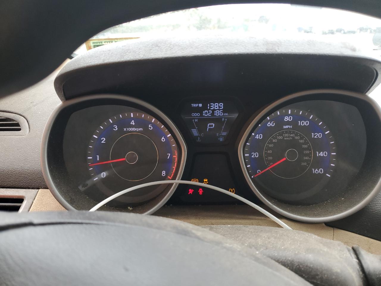 2013 Hyundai Elantra Gls VIN: KMHDH4AE3DU658563 Lot: 85318525