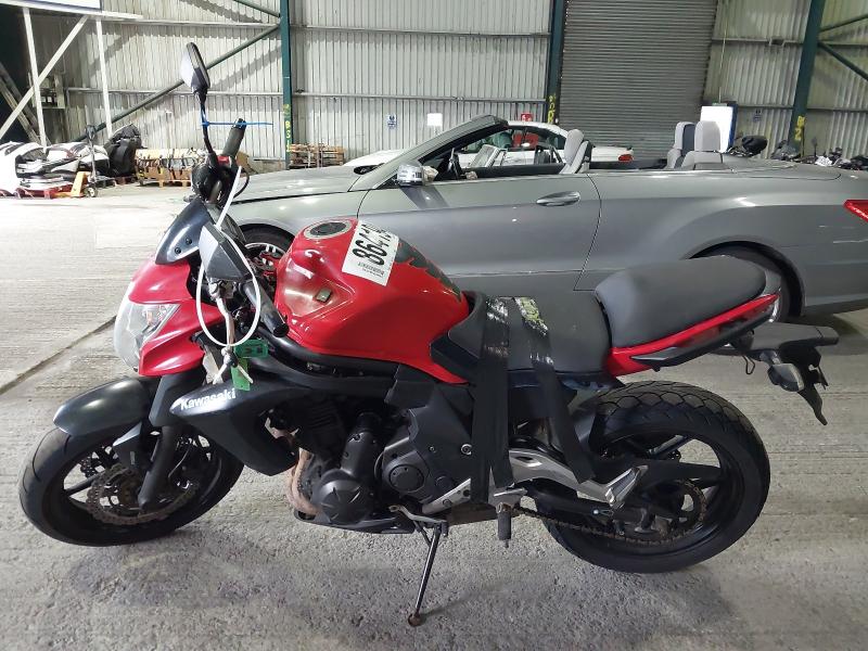 2013 KAWASAKI ER 650 FDS ABS  for sale at Copart CHESTER