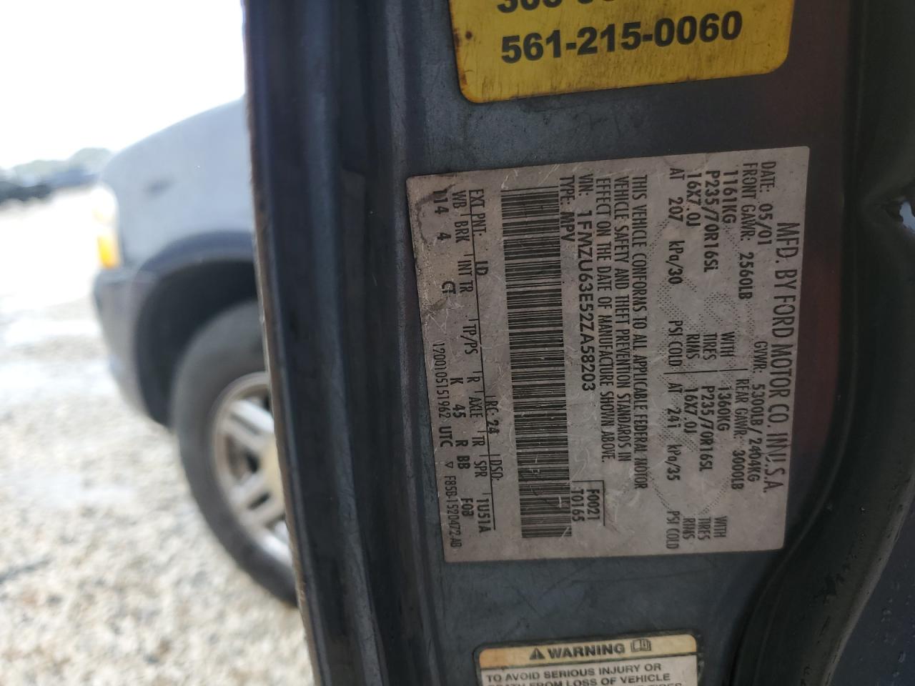 2002 Ford Explorer Xlt VIN: 1FMZU63E52ZA58203 Lot: 82358915