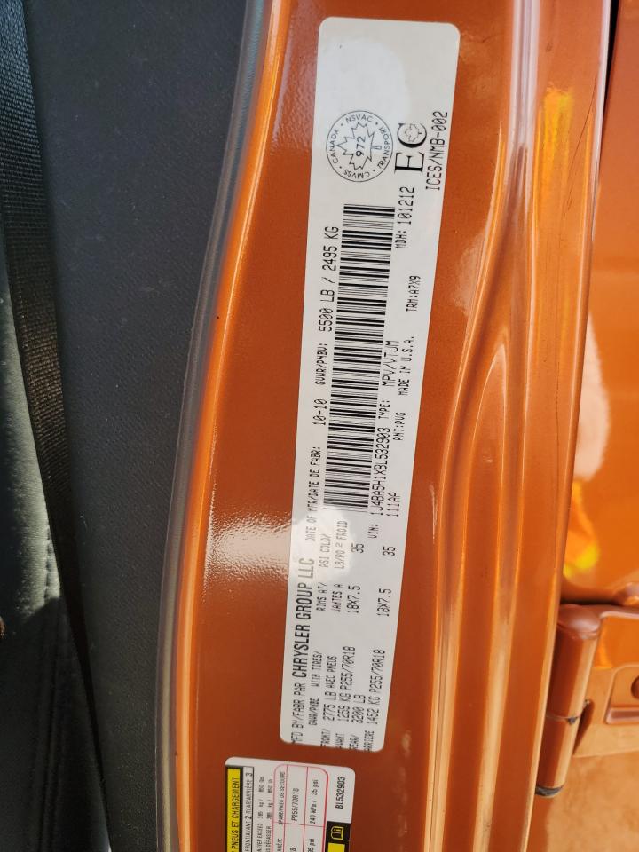 2011 Jeep Wrangler Unlimited Sahara VIN: 1J4BA5H1XBL532903 Lot: 84761855