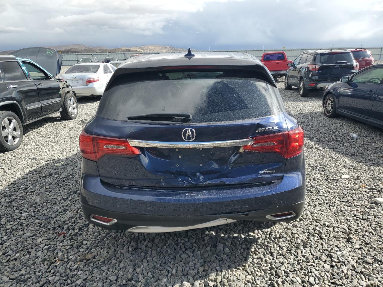 2016 Acura Mdx Technology VIN: 5FRYD4H44GB054949 Lot: 82288275