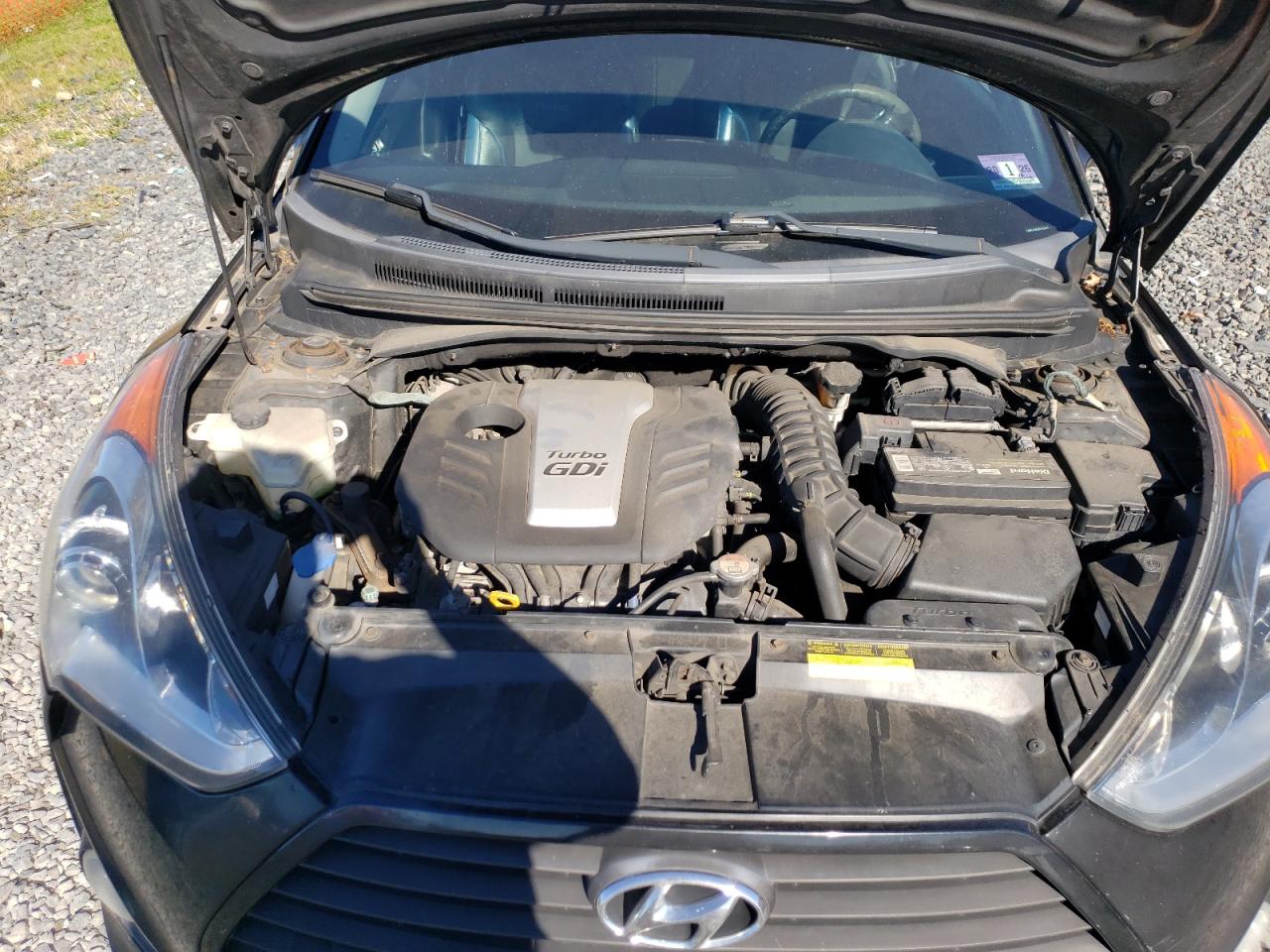 2013 Hyundai Veloster Turbo VIN: KMHTC6AE0DU110297 Lot: 84737755