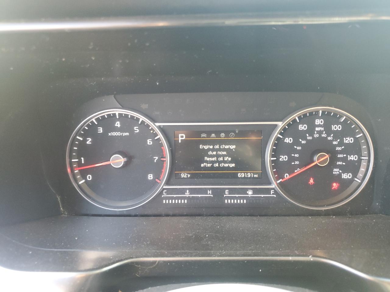 2023 Kia Sorento Lx VIN: 5XYRGDLCXPG167874 Lot: 84865195