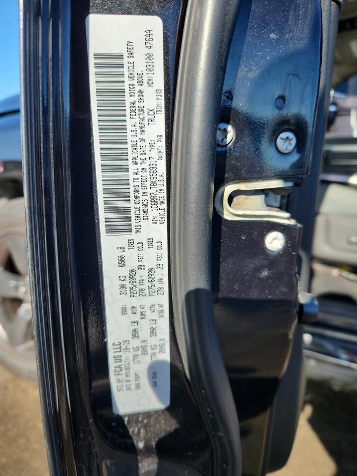 2019 Ram 1500 Classic Slt VIN: 1C6RR7LT8KS569317 Lot: 84428815