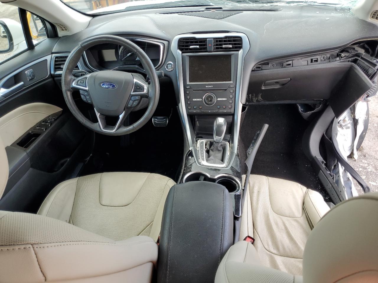 2016 Ford Fusion Titanium VIN: 3FA6P0K92GR130718 Lot: 82313875