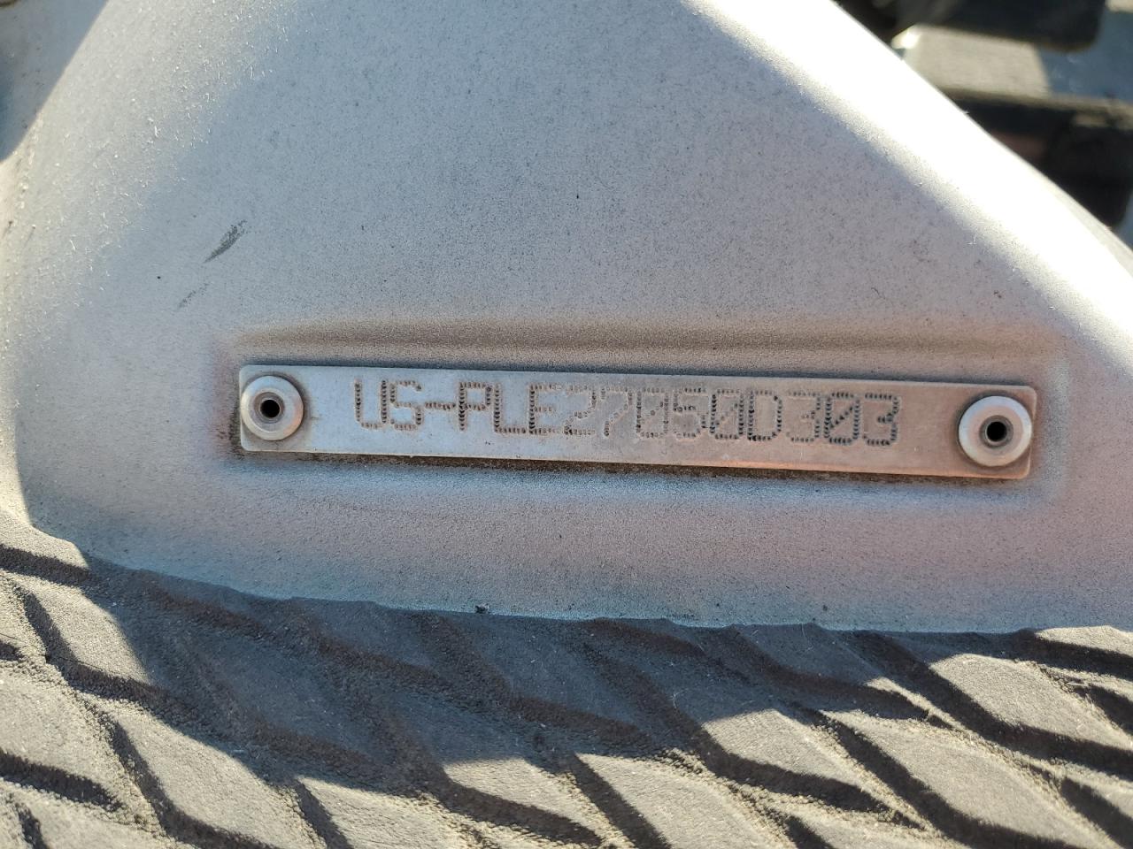 2012 Polaris Msx140 VIN: USPLE27050D303 Lot: 86638995