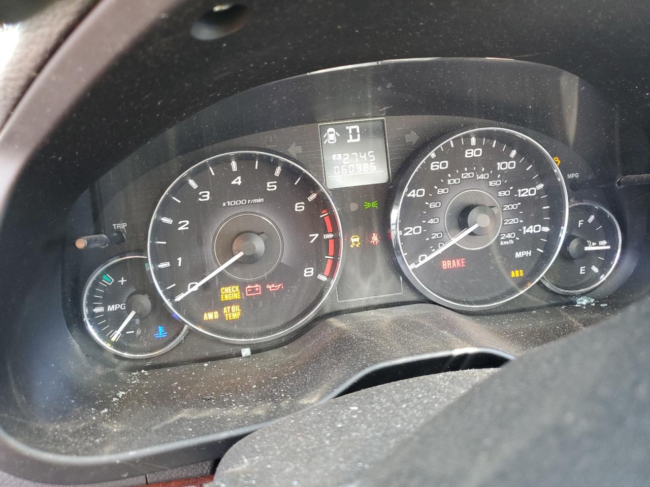 2012 Subaru Legacy 2.5I Limited VIN: 4S3BMBJ63C3037705 Lot: 84444035